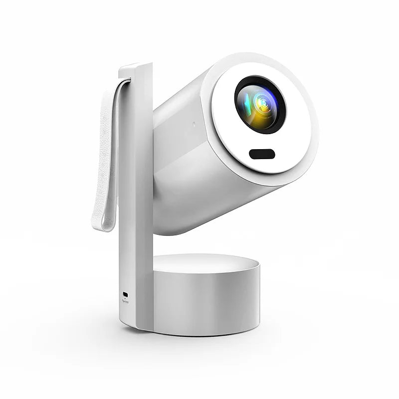WZATCO CR3P Android 13 5G WiFi Smart Auto Focus Full HD 1080P Projector LED Video Home Theater Proyector Beamer Built-in battery
