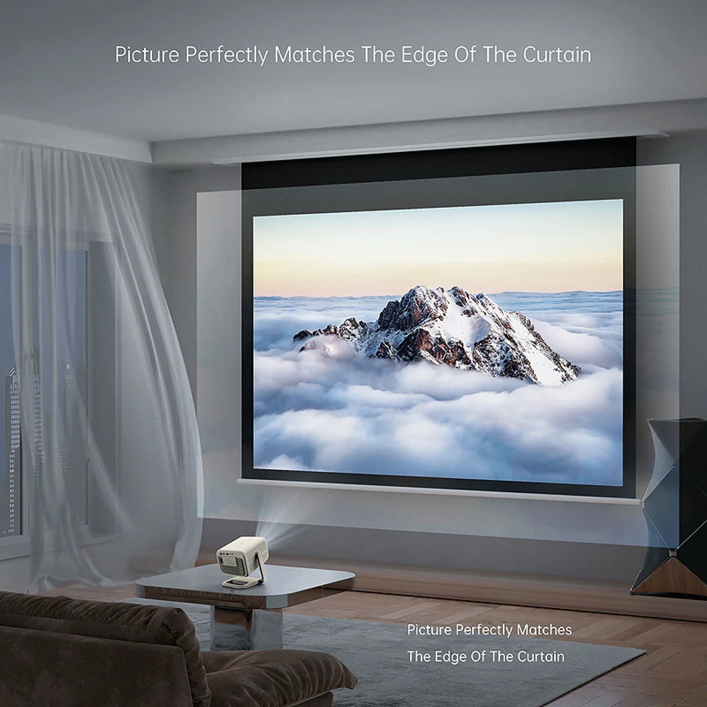 WZATCO New CR2P Auto Focus Full HD 1080P Projector LED Android 5G WiFi Smart Video game Home Theater Proyector Beamer support 4K