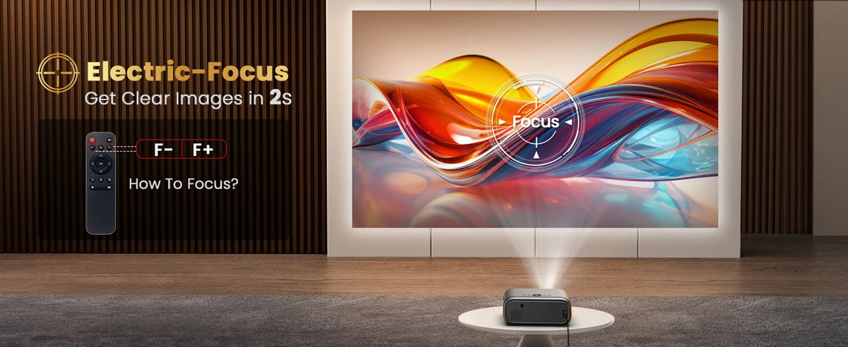 WZATCO New P4 Smart Android WiFi Full HD 1080P Projector 4K Portable Projectors 3D Video Home Theater LCD Beamer Proyector